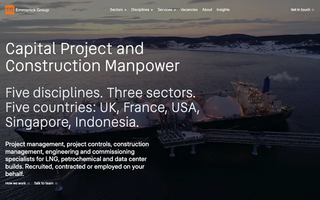 Emmerick Group website